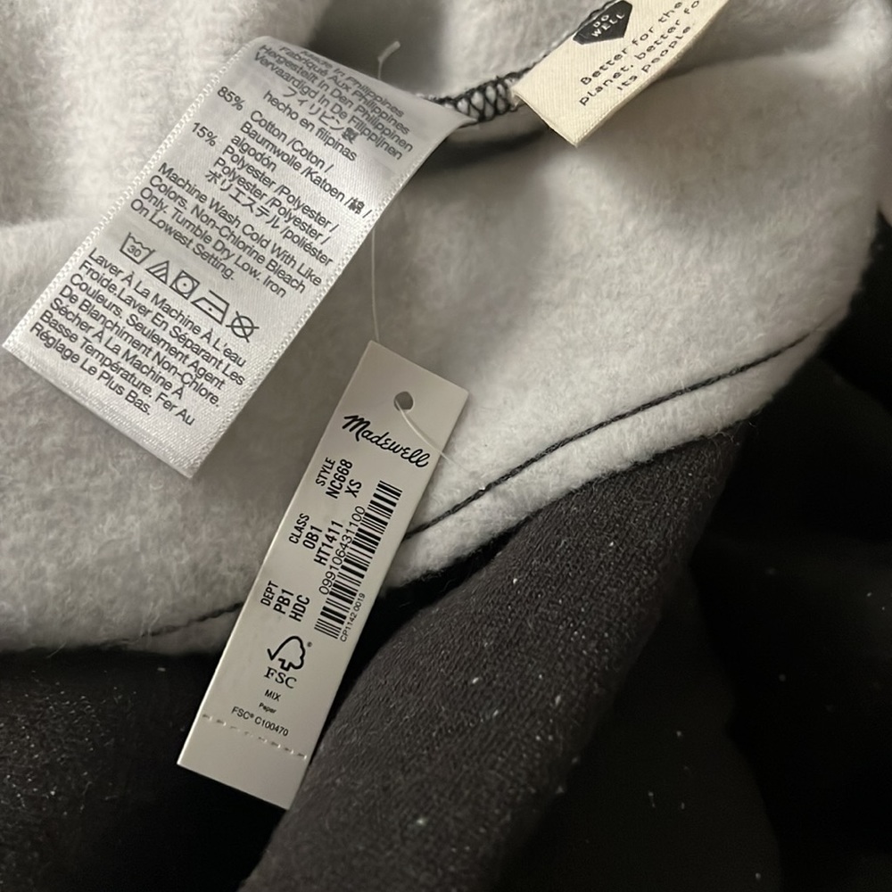 Madewell MWL Betterterry Relaxed Turtleneck Sweatshirt - Picture 5 of 7